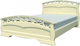 Кровать Грация-1 из массива сосны 1400*2000 Орех в Искитиме - iskitim.katalogmebeli.com | фото 21