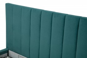 Кровать "Юнона" ш. 1600 (Н=1020мм) (ягуар океан) в Искитиме - iskitim.katalogmebeli.com | фото 3