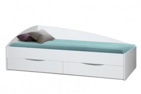 Кровать одинарная "Фея-3" (асимм.) (1900х800) в Искитиме - iskitim.katalogmebeli.com | фото