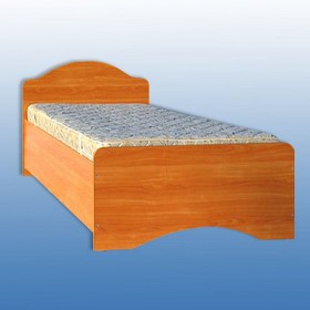 Кровать одинарная с ящиками 800-1 без матраса (круглые спинки) Вишня Оксфорд в Искитиме - iskitim.katalogmebeli.com | фото 2