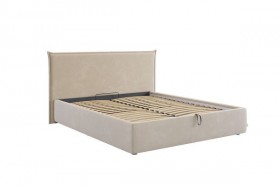 Кровать с подъемным механизмом Лада 160х200 см (графит (велюр)) в Искитиме - iskitim.katalogmebeli.com | фото 5
