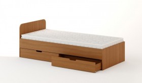 Кровать с ящиками 900 (Бук темный) в Искитиме - iskitim.katalogmebeli.com | фото 1