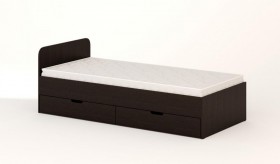 Кровать с ящиками 900 (Венге) в Искитиме - iskitim.katalogmebeli.com | фото