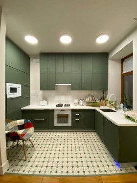 Кухня Квадро 3,2 м (высокие модули/Железо/Серый) в Искитиме - iskitim.katalogmebeli.com | фото 25