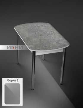 Кухонный стол 1100*700/400 ф 2 Пластик, урбан серый в Искитиме - iskitim.katalogmebeli.com | фото 1