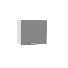 Лофт ВПГ 500 шкаф верхний горизонтальный высокий (Дуб бурый/корпус Серый) в Искитиме - iskitim.katalogmebeli.com | фото