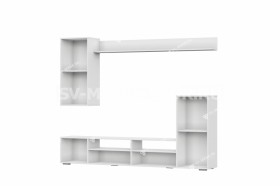 Мебель для гостиной МГС 4 (Белый/Белый глянец) в Искитиме - iskitim.katalogmebeli.com | фото 3