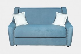 Мини-диван "Криспи" с 2-мя подушками в Искитиме - iskitim.katalogmebeli.com | фото 1