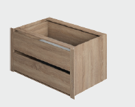 Модуль с ящиками для 2-х дверного шкафа Локер 388/776/471 Дуб Сонома в Искитиме - iskitim.katalogmebeli.com | фото