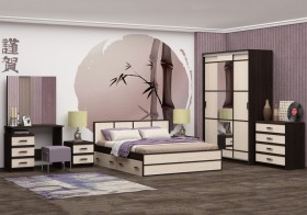 Модульная спальня Сакура в Искитиме - iskitim.katalogmebeli.com | фото 1