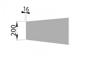 Панель торцевая АНП Ройс (для антресоли) Белый софт в Искитиме - iskitim.katalogmebeli.com | фото