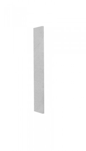 Панель торцевая (для шкафа верхнего торцевого) ПТ 400 Лофт (Штукатурка белая) в Искитиме - iskitim.katalogmebeli.com | фото