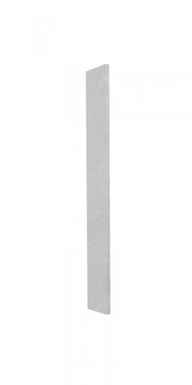 Панель торцевая (для шкафа верхнего торцевого высокого) ВПТ 400 Лофт (Штукатурка белая) в Искитиме - iskitim.katalogmebeli.com | фото