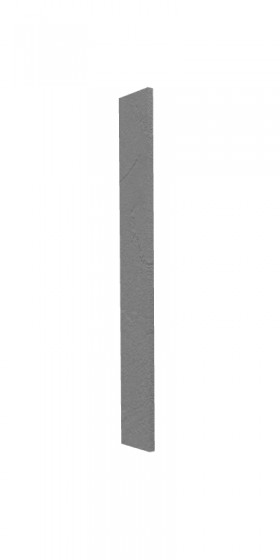 Панель торцевая (для шкафа верхнего торцевого высокого) ВПТ 400 Лофт (Штукатурка серая) в Искитиме - iskitim.katalogmebeli.com | фото