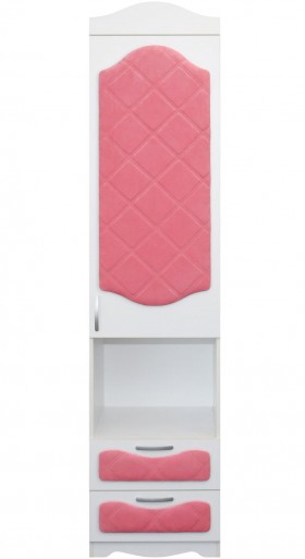 Пенал с ящиками серии Иллюзия 89 Розовый в Искитиме - iskitim.katalogmebeli.com | фото