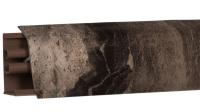 Плинтус LB-38, L=3000мм, мрамор бергамо темный в Искитиме - iskitim.katalogmebeli.com | фото