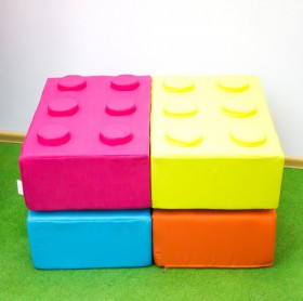 Пуф большой Лего в Искитиме - iskitim.katalogmebeli.com | фото 2