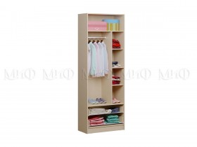 Шкаф 2-х створчатый Fashion-1 Вега (Белый/Розовый) в Искитиме - iskitim.katalogmebeli.com | фото 2