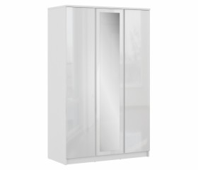 Шкаф 3-х дверный СБ-2493 Медея (Белый/Белый глянец) в Искитиме - iskitim.katalogmebeli.com | фото