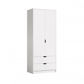 Шкаф для одежды 13.327 Уна (Белый) в Искитиме - iskitim.katalogmebeli.com | фото