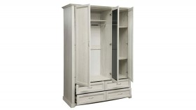 Шкаф для одежды "Сохо" (бетон пайн белый/4 ящика/1532) в Искитиме - iskitim.katalogmebeli.com | фото 5