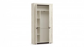 Шкаф для одежды 33.18 Лючия бетон в Искитиме - iskitim.katalogmebeli.com | фото 3