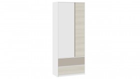 Шкаф для одежды комбинированный «Сканди» Дуб Гарден/Белый/Глиняный серый в Искитиме - iskitim.katalogmebeli.com | фото 1