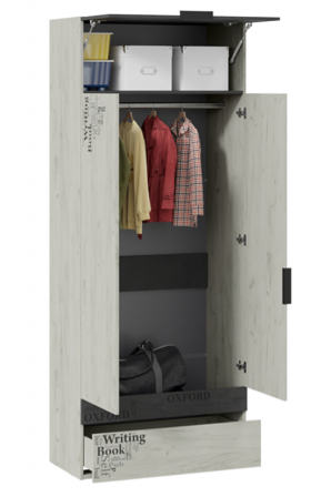 Шкаф комбинированный для одежды «Оксфорд-2» в Искитиме - iskitim.katalogmebeli.com | фото 2