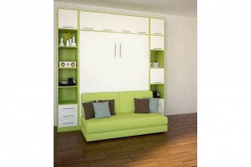 Шкаф-кровать с диваном Бела-6 в Искитиме - iskitim.katalogmebeli.com | фото