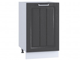 Шкаф нижний 450, ШН 450 (Клен серый/корпус белый) в Искитиме - iskitim.katalogmebeli.com | фото