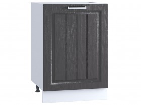 Шкаф нижний 500, ШН 500 (Клен серый/корпус белый) в Искитиме - iskitim.katalogmebeli.com | фото