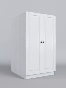 Шкаф под кровать второго яруса Классика (Белый/корпус Выбеленное дерево) в Искитиме - iskitim.katalogmebeli.com | фото 1