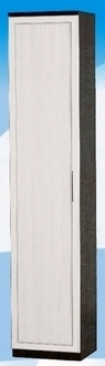 Шкаф высокий ДЛЯ ГОСТИНОЙ ШВ-450 Венге/Дуб выбеленный в Искитиме - iskitim.katalogmebeli.com | фото 1