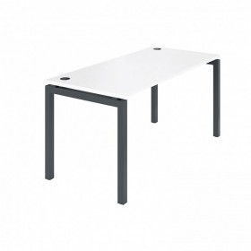 Стол на металлокаркасе АМ-002.60 Белый в Искитиме - iskitim.katalogmebeli.com | фото