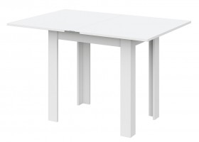 Стол обеденный "СО 3" раскладной Белый в Искитиме - iskitim.katalogmebeli.com | фото 2