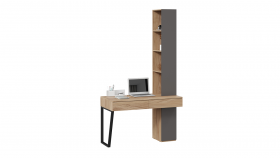 Стол письменный со шкафом комбинированным (настольным) «Порто» в Искитиме - iskitim.katalogmebeli.com | фото 1