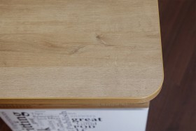 Стол с ящиками «Оксфорд» (Ривьера/Белый с рисунком) в Искитиме - iskitim.katalogmebeli.com | фото 12