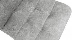 Стул «Аспен» К1С Черный муар/Микровелюр Wellmart Silver в Искитиме - iskitim.katalogmebeli.com | фото 3