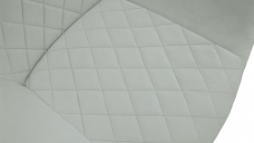Стул «Дастин» К1С Белый/Велюр Confetti Silver в Искитиме - iskitim.katalogmebeli.com | фото 3