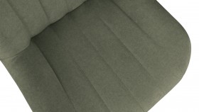 Стул «Марвел» К1С Исп. 2 Черный муар/Микровелюр Jercy Deep Green в Искитиме - iskitim.katalogmebeli.com | фото 3
