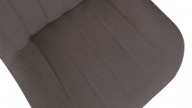 Стул «Марвел» К1С Исп. 2 Черный муар/Микровелюр Jercy Stone в Искитиме - iskitim.katalogmebeli.com | фото 3