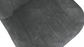 Стул «Марвел» К3 Исп. 2 Черный муар/Микровелюр Wellmart Graphite в Искитиме - iskitim.katalogmebeli.com | фото 3