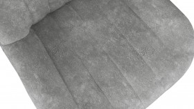 Стул «Марвел» К3 Исп. 2 Черный муар/Микровелюр Wellmart Silver в Искитиме - iskitim.katalogmebeli.com | фото 3