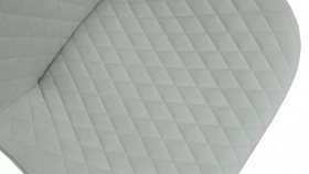 Стул «Оливер» К1С Белый/Велюр Confetti Silver в Искитиме - iskitim.katalogmebeli.com | фото 3