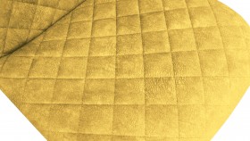 Стул «Ричи» К1С Черный муар/Микровелюр Wellmart Yellow в Искитиме - iskitim.katalogmebeli.com | фото 3