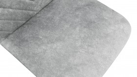 Стул «Шерри» К1С Белый/Микровелюр Wellmart silver в Искитиме - iskitim.katalogmebeli.com | фото 3