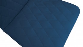 Стул «Стенли» К1С Черный муар/Велюр Confetti Blue в Искитиме - iskitim.katalogmebeli.com | фото 3