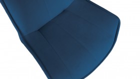 Стул «Тейлор» К3 Исп. 2 Белый/Велюр Confetti Blue в Искитиме - iskitim.katalogmebeli.com | фото 3